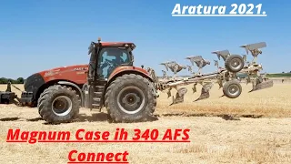 EP.28 Case ih magnum 340 afs connect | aratro ermo | aratura 2021