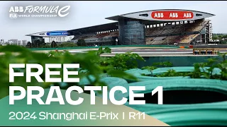 2024 Shanghai E-Prix Round 11 | Free Practice 1