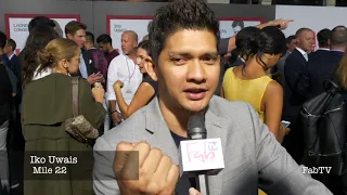 Iko Uwais at the "Mile 22"  premiere