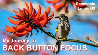 My Journey To BACK BUTTON FOCUS - with the Panasonic Lumix G9