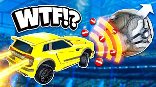 I made the ball REPEL from pros in Rocket League (but didn't tell them)