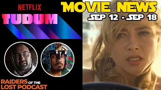 Movie News #66 - Don't Worry Darling, Netflix Tudum, Wakanda Forever, Knock at the Cabin and more!