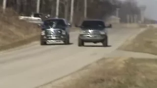 6.4 powerstroke VS. 5.9 cummins 12 valve race