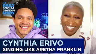 Cynthia Erivo: Playing Aretha Franklin & Maintaining Mental Health |The Daily Social Distancing Show