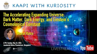 The accelerating expanding universe: Dark matter, dark energy...  by Bharat Ratra