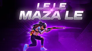 Le Le Maza Le - Beat Sync Montage | Best Beat Sync Montage Free Fire | RAVAN FF |