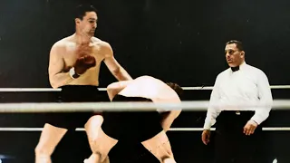 Tommy Loughran vs Mickey Walker (28.3.1929) - Fight Highlights Colorized