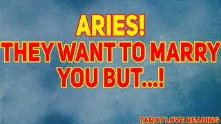 Aries Tarot LOVE Reading ❤️ July 2021 | They Want to Marry You BUT...!