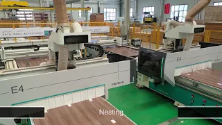 Panel Furniture Smart Factory Manufacturing,Industry 4.0 for customized panel furniture