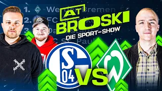 Steigt SCHALKE jetzt noch auf? 😬 BREMEN unaufhaltsam 🔥 At Broski - Die Sport Show #1