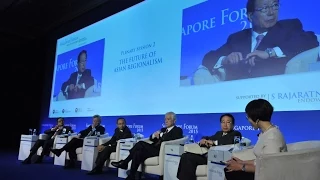 Singapore Forum 2015 Plenary Session 2: The Future of Asian Regionalism