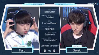 [2018 GSL Season 2] Code S Ro.4 Day2 Match1 Maru vs Classic