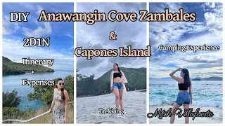 DIY 2D1N in Anawangin Cove & Capones Island | W/ Itinerary & Expenses | Full Video | Camping