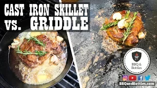 Steak Experiments - Cast Iron Skillet versus Griddle (S1.E13)