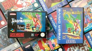 💢 Versus 💢 THE PAGEMASTER 🔸Super Nintendo 🆚 Sega Megadrive