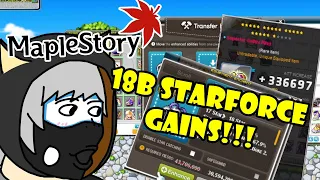 Shining Starforce 18B Gains Highlights [Maplestory]