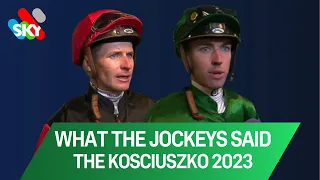 Randwick The Kosciuszko | What The Jockeys Said