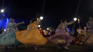 Boo to You Parade, Haunted Mansion float and performers 👻🏚️⚰️ #disneyworld #hauntedmansion