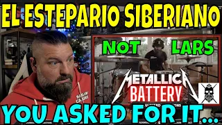 Drummer Reacts to El Estepario Siberiano - METALLICA | BATTERY | DRUM COVER