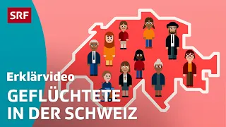 Asylrecht Schweiz: Wer bekommt «Asyl»? – einfach erklärt | Kindervideos | SRF Kids