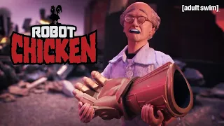 Larry David Joins the Avengers | Robot Chicken | adult swim