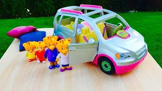 DANIEL TIGER Toys Bean Bag Game and FISHER PRICE Musical SUV!