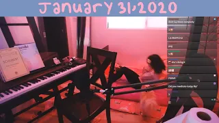 [1/31/2020] League with friends, exercising(?) and music with michael!