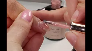 Gel Overlay Application in "Hope" with Master Educator Tara Robinson | Luminary Nail Systems