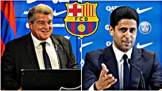 🚨🚨🤑 Le QATAR ENVOIE 100M€ au FC BARCELONE !! / Le PSG veut ce JEUNE JOUEUR du BARÇA !