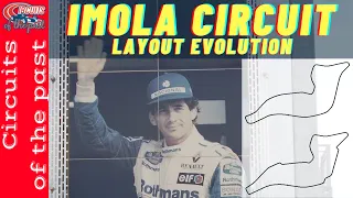 Imola Circuit Formula 1 Layout Evolution - Improved Edition