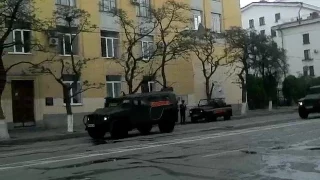 Боевая техника в Волгограде.