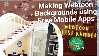 How to make a Webtoon on ibispaint || Digital Art Software for iPad (Webtoon Artist Vlogmas)