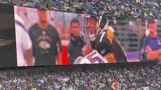 Ravens Play Tribute Video For Ben Roethlisberger Showing Nothing But Him Getting Sacked & Losing