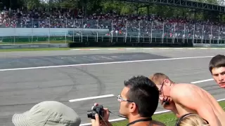 Monza GP F1 2011 great sound - schieramento in griglia - deployment on the grid - LIVE