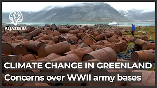Remnants of US army bases in Greenland pose pollution threat
