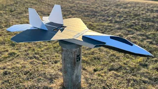 How to Make F22 RC Jet: Diy F22 RC Airplane Foam Board Build