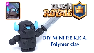 DIY Clash Royale Mini P.E.K.K.A. - Polymer clay tutorial