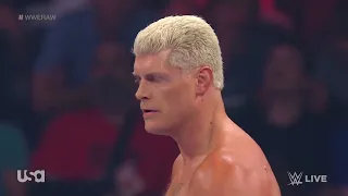 Cody Rhodes vs Damian Priest {Part 1} WWE Raw 06/26/23