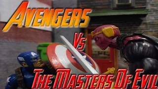 Avengers Vs Masters Of Evil Stop Motion Fight