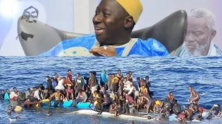 Wakhtan Serigne Touba et les propos de Gana messere sur l'immigration clandestine affaire bou graw