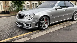 E63 AMG BUMPER REVEAL | MINI MEET & CRUISE | MERCEDES BENZ E55 AMG W211