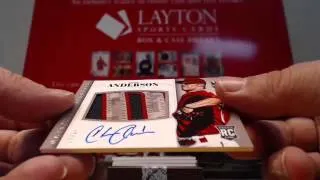 2014 Panini National Treasures Baseball Case Break #8 SICK