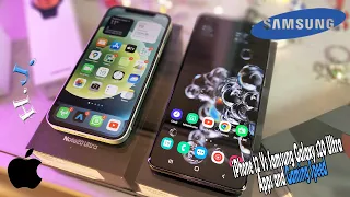 Apple iPhone 12 Vs Samsung Galaxy s20 Ultra Apps and Gaming Speed