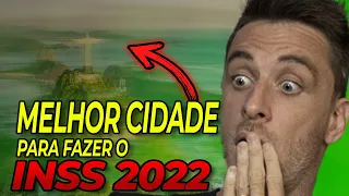 ATENÇÃO!!! A MELHOR CIDADE PARA FAZER O CONCURSO DO INSS É...