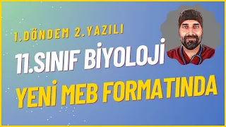 Biyoloji 11. Sınıf 1. Dönem 2. Yazılı | 2023-2024