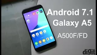 Как установить Android 7.1 на Galaxy A5 (A500F/FD)