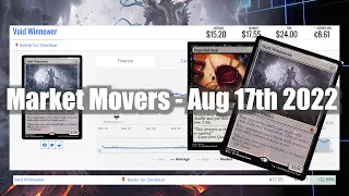 MTG Market Movers - August 17th 2022 - Pioneer and Double Masters! Imperial Seal and Void Winnower!