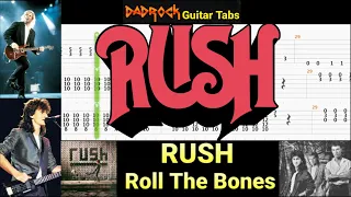 Roll The Bones - RUSH - Guitar + Bass TABS Lesson