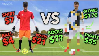 World's CHEAPEST vs. Most EXPENSIVE Football Products - is there really a difference?