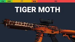 SG 553 Tiger Moth - Skin Float And Wear Preview